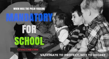 Polio Vaccine Mandate: When Did Schools Require Immunization?