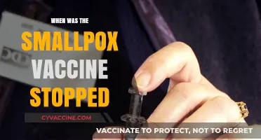 The End of Smallpox: When the Vaccine Was Discontinued
