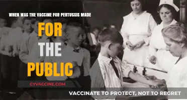 The Development and Public Release of the Pertussis Vaccine