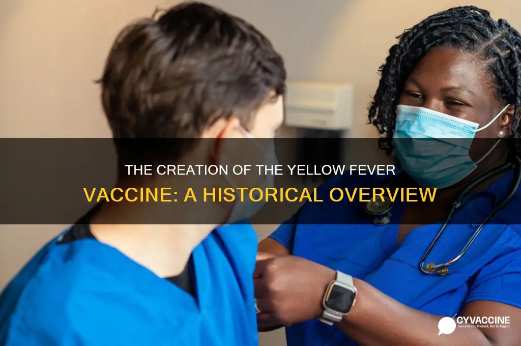 when was the vaccine for yellow fever created