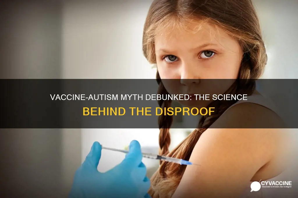 when was vaccine link to autism debunked disproved