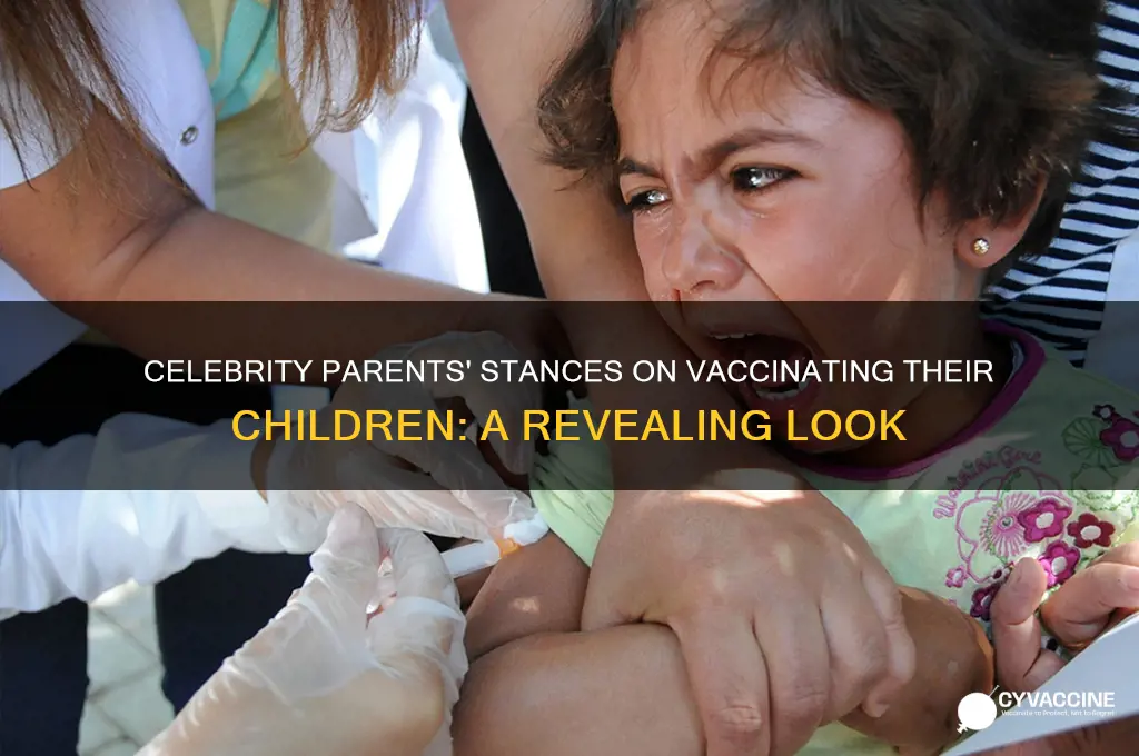 where 13 celebrity parents stand on vaccinating their kids
