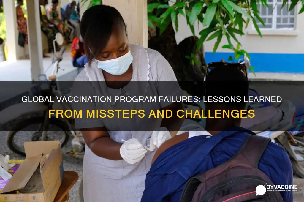 where a vast global vaccination program went wrong