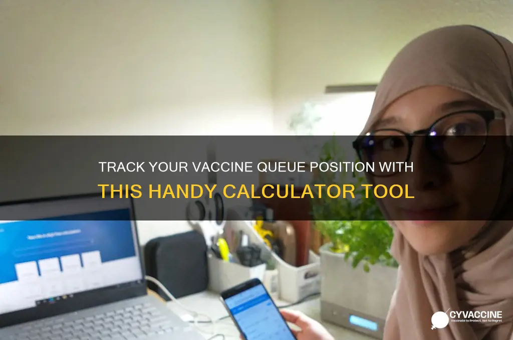 where am i in line for vaccine calculator