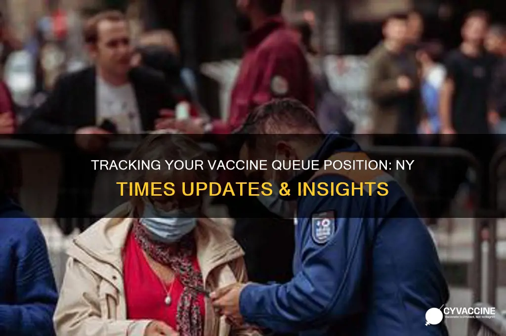 where am i in line for vaccine ny times