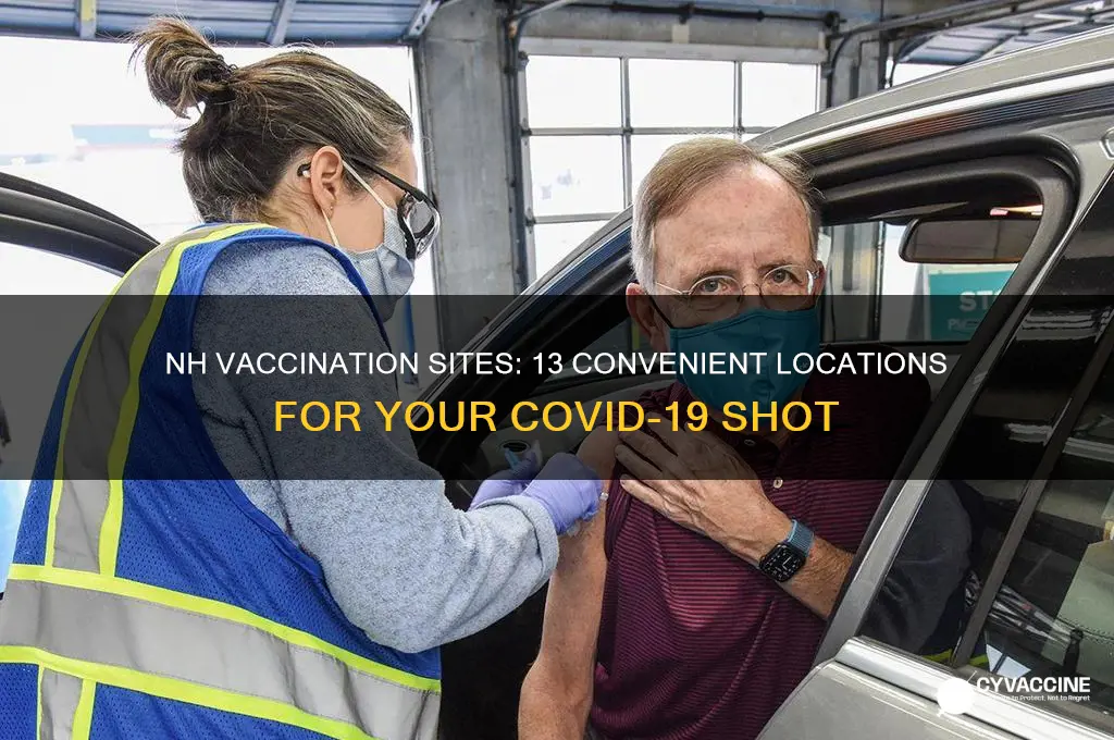 where are the 13 vaccination sites in nh
