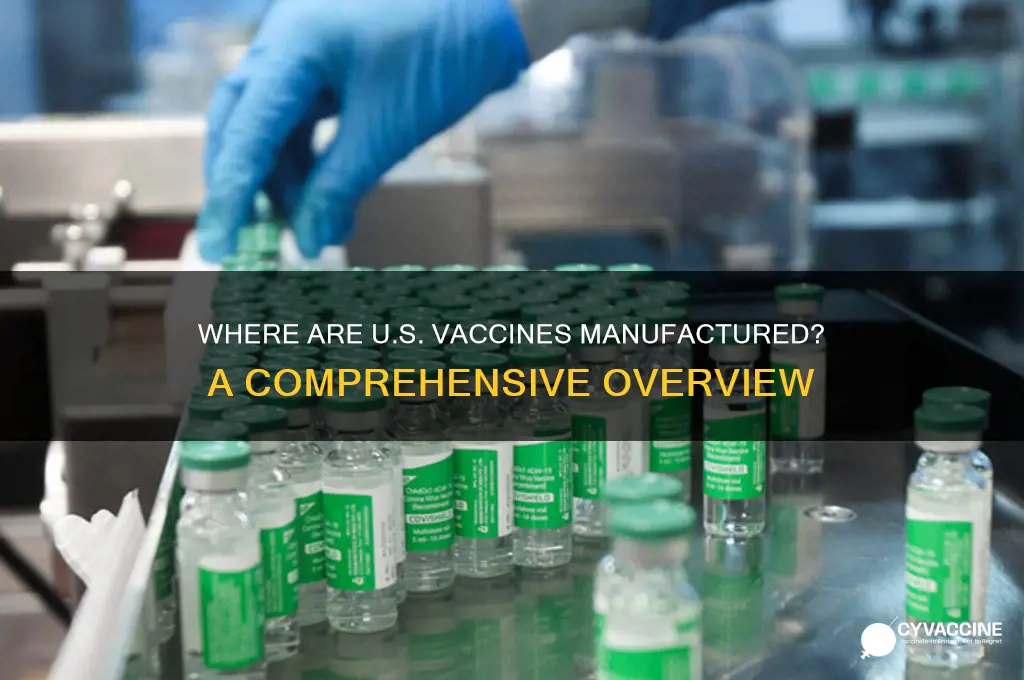 where are vaccines made for the united states