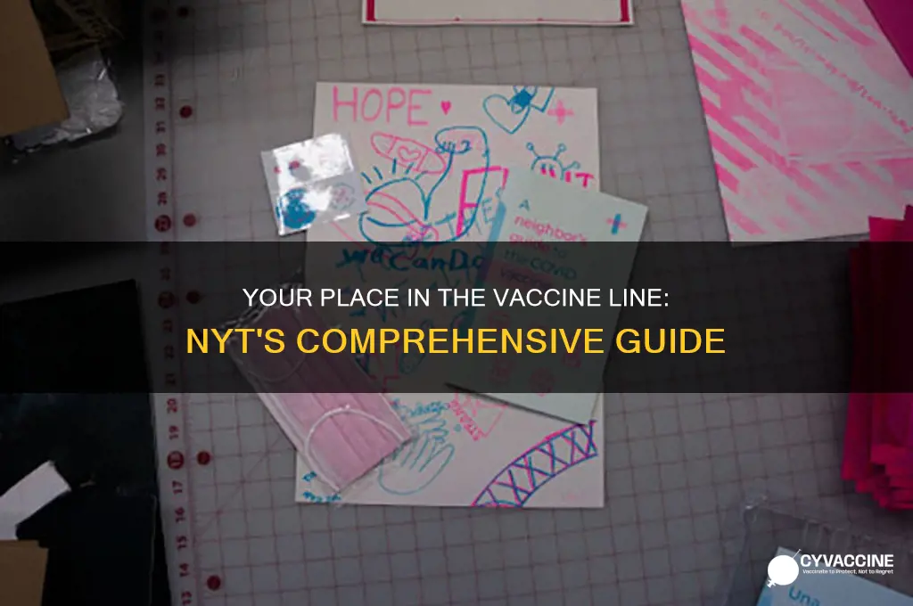 where are you in the vaccine line nyt