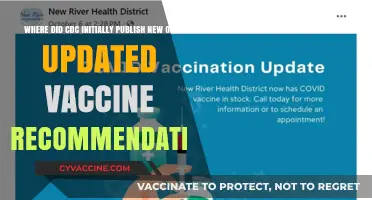 CDC's Vaccine Recommendations: Initial Publication and Updates Explained