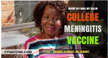 Collin College Meningitis Vaccine Mailing Instructions: Where to Send