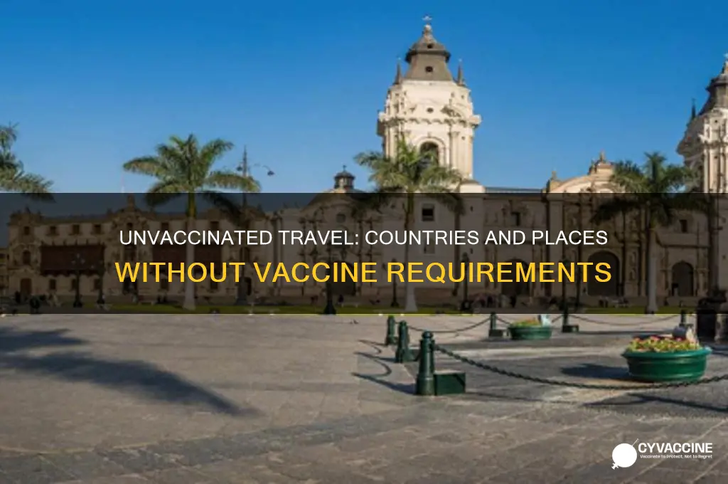 where do you not have to be vaccinated