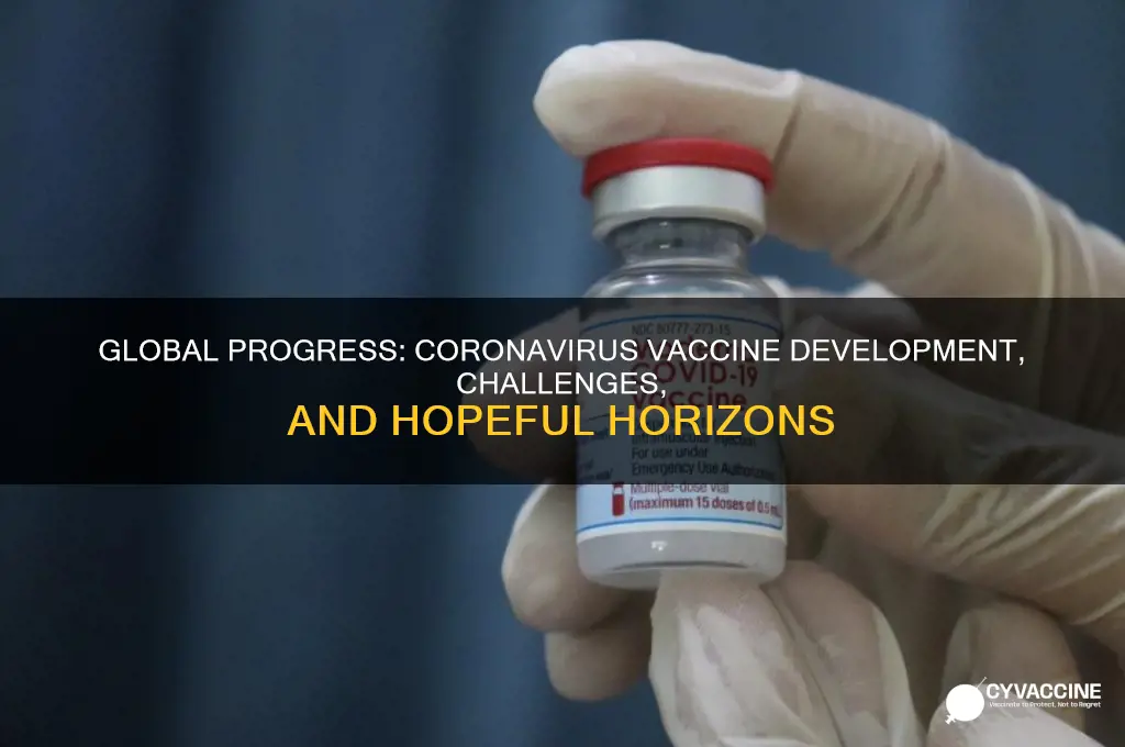 where does the world stand on a coronavirus vaccine