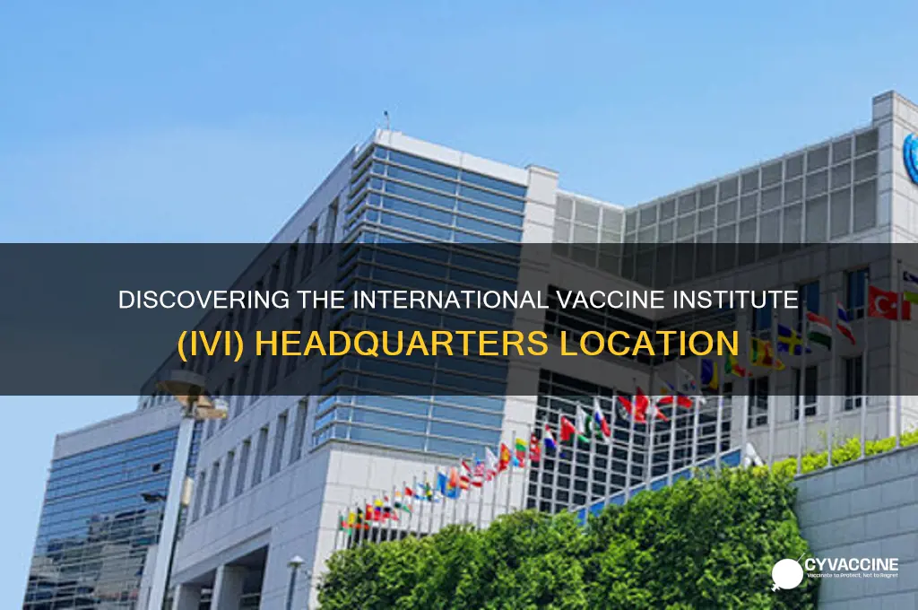 where is the headquarters of the international vaccine institute ivi
