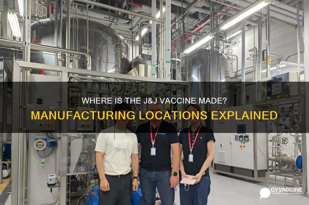 where is the j and j vaccine made