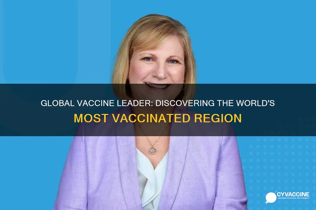where is the most vaccinated place in the world