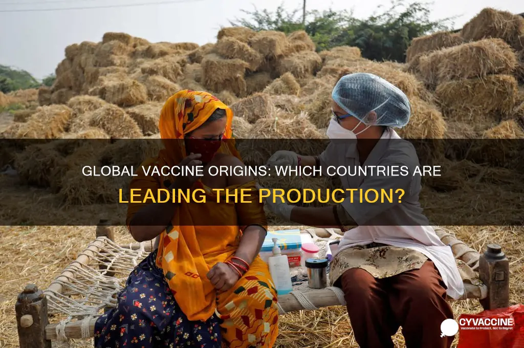 where is the vaccine coming from what country