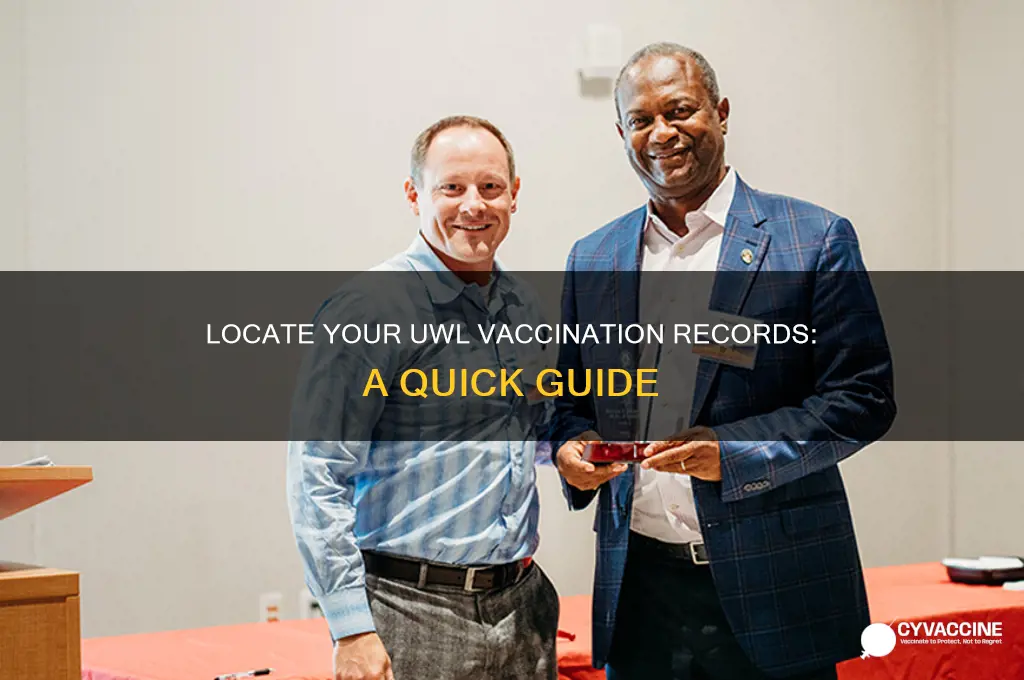 where to find your vaccination info on uwl