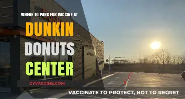 Parking Guide for COVID-19 Vaccines at Dunkin Donuts Center