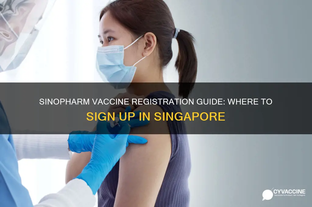 where to register for sinopharm vaccine in singapore