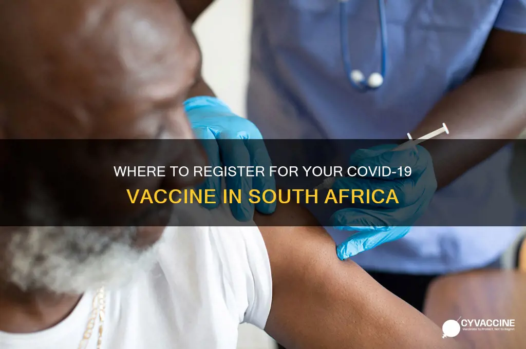 where to register for vaccine in south africa