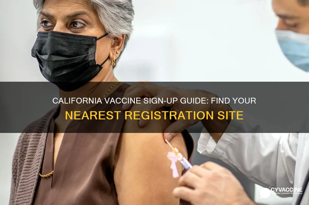 where to sign up for vaccine in california
