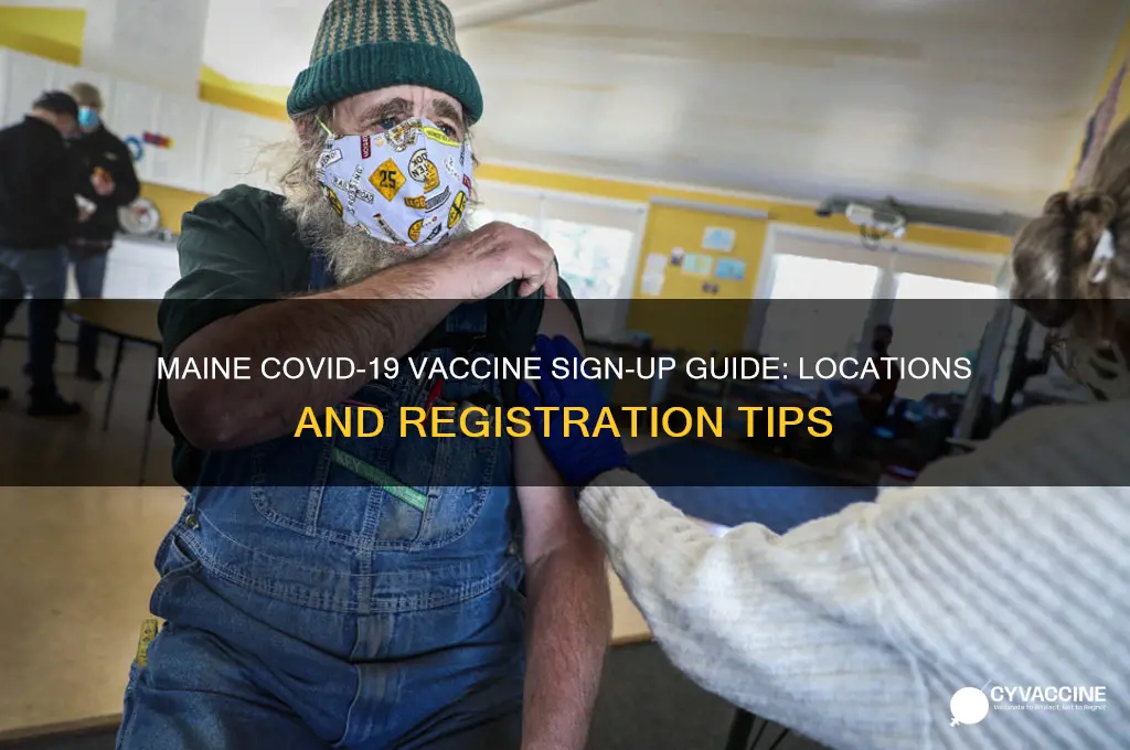 where to sign up for vaccine in maine