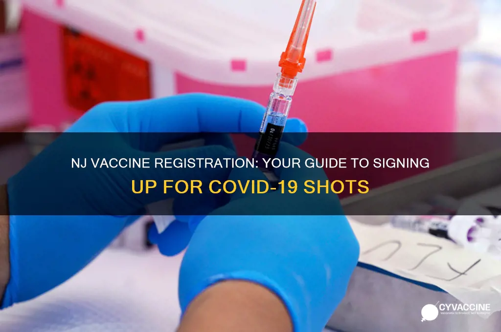 where to sign up for vaccine in nj