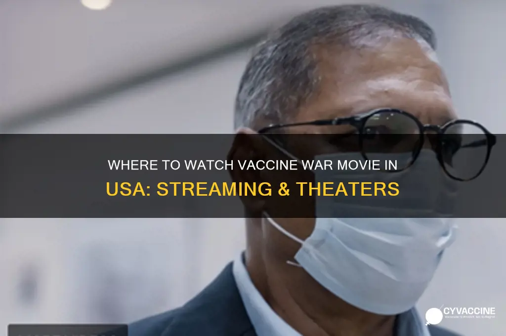where to watch vaccine war movie in usa