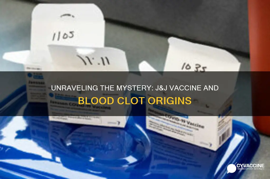where were the blood clots from the j&j vaccine