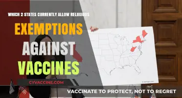 Religious Exemptions for Vaccines: Which Two States Allow Them?