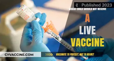 Live Vaccines: Identifying Children Who Should Avoid Them