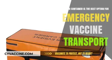 Choosing the Ideal Container for Safe Emergency Vaccine Transport