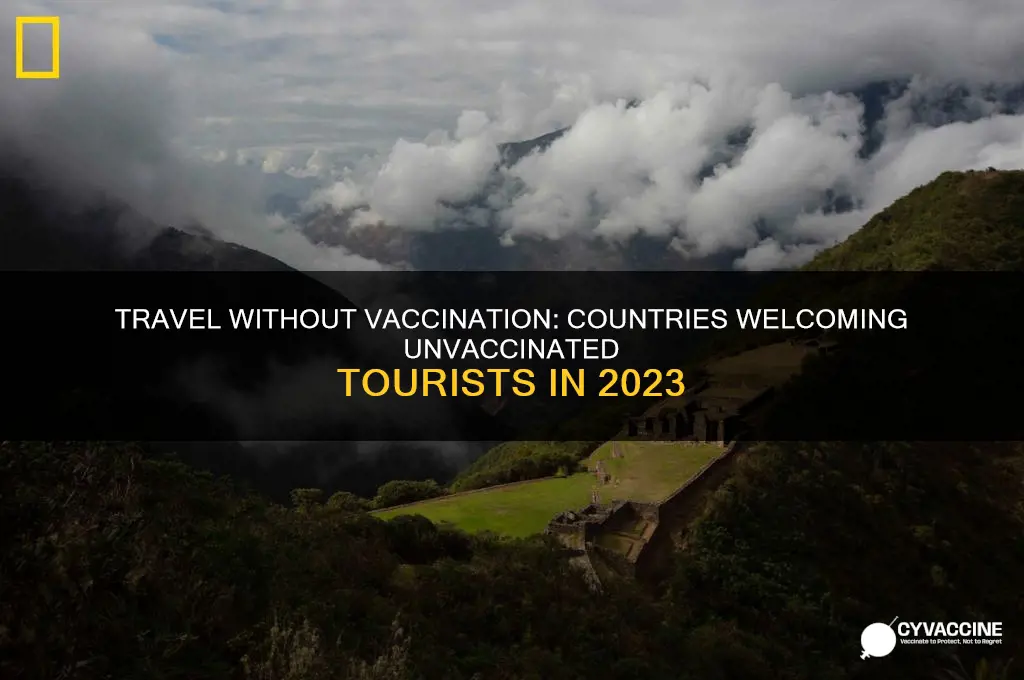 which countries are open for tourists without vaccination