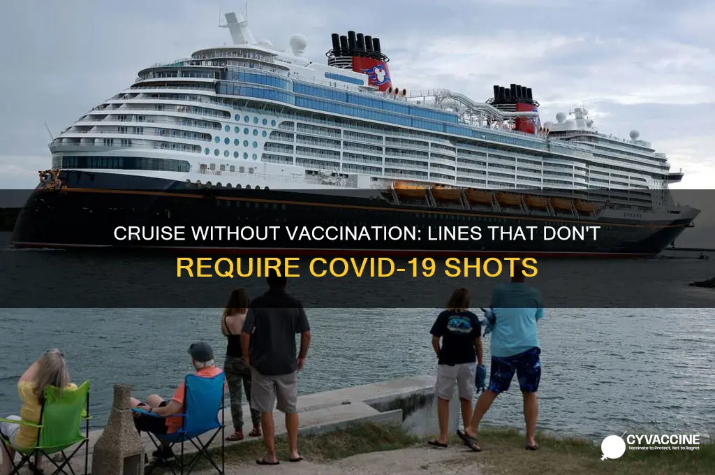 which cruise line do you not have to be vaccinated