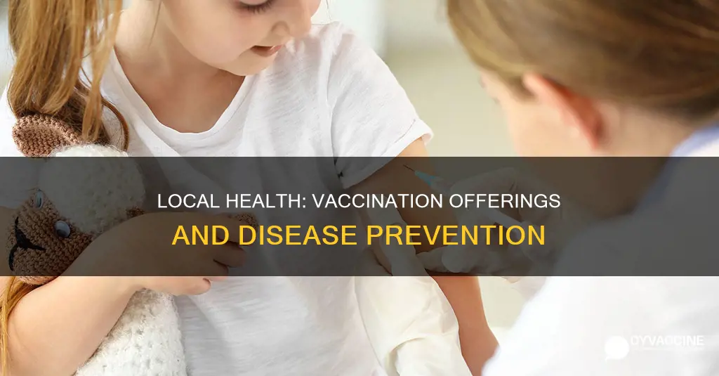 which disease must your district offer a vaccination