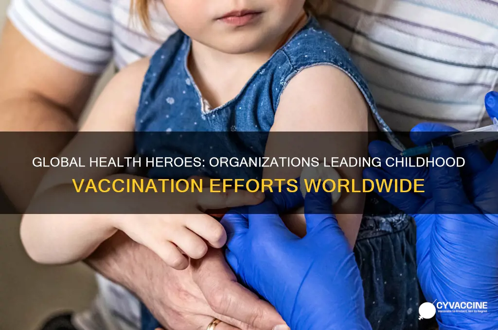 which global public health organization focuses on childhood vaccinations