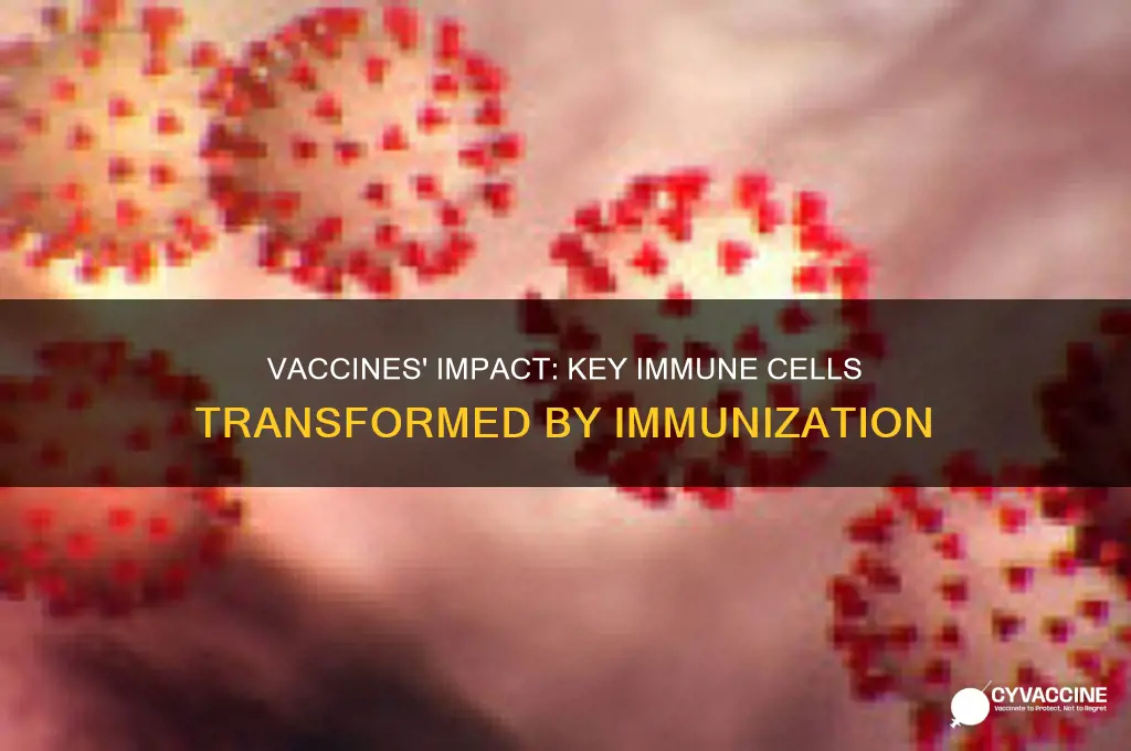 which immune cells are most affected by vaccines