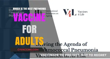 Choosing the Right Pneumonia Vaccine for Adults: A Comprehensive Guide