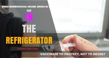 Proper Meningococcal Vaccine Storage: Which One Needs Refrigeration Flat?