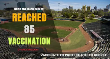 MLB Teams Struggling to Reach 85% COVID-19 Vaccination Threshold