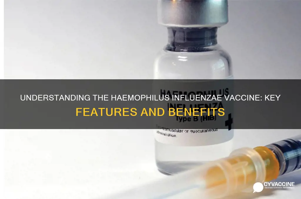 which of the following describes the vaccine for haemophilus influenzae