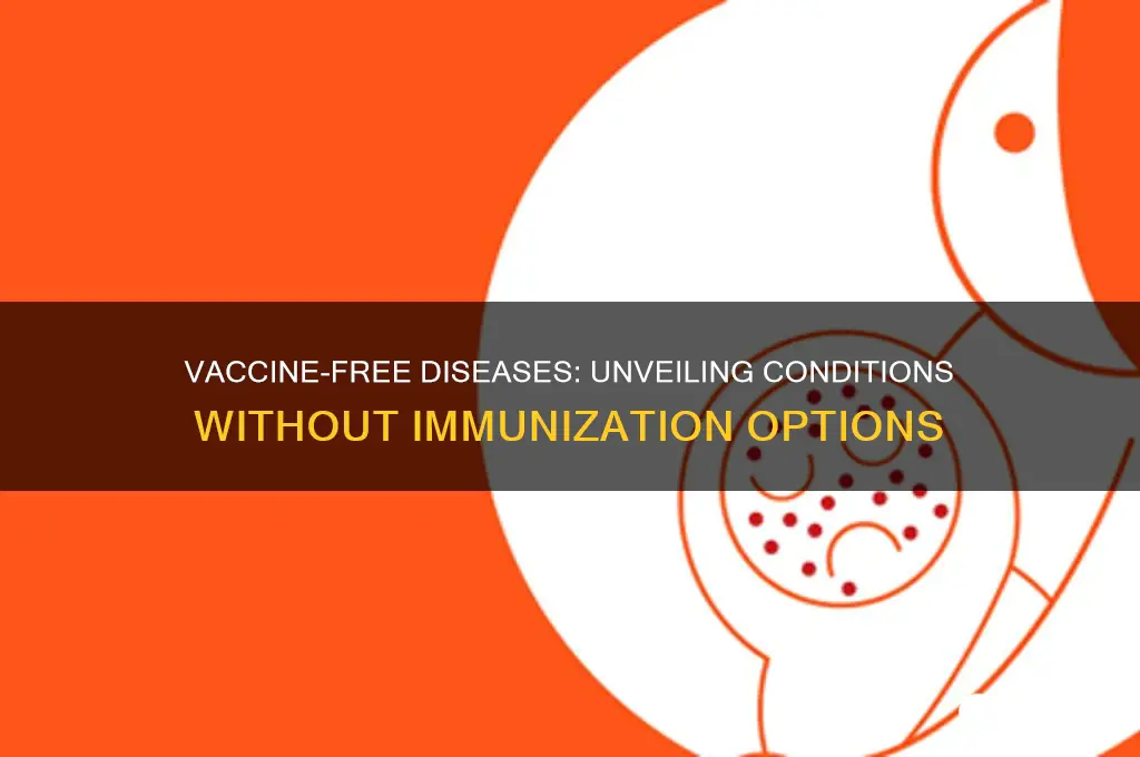 which of the following does not have a vaccine available