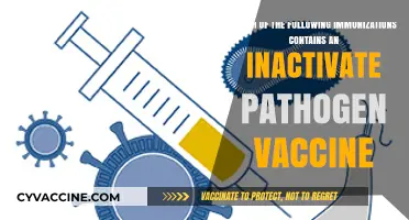 Inactivated Pathogen Vaccines: Which Immunizations Use This Method?
