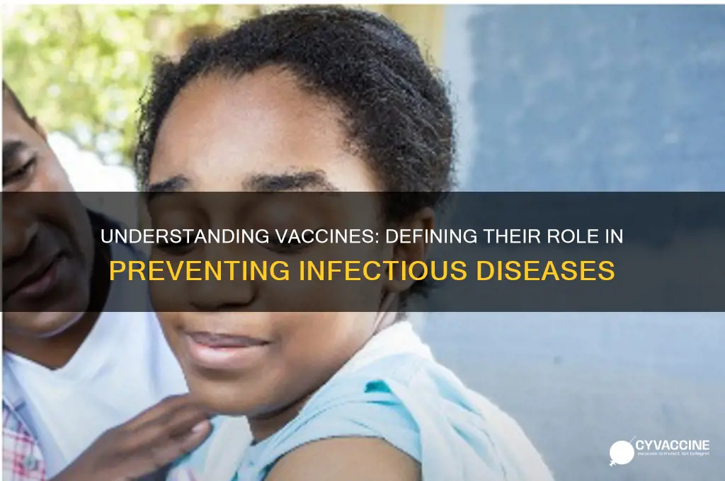 which of the following is the definition of a vaccine