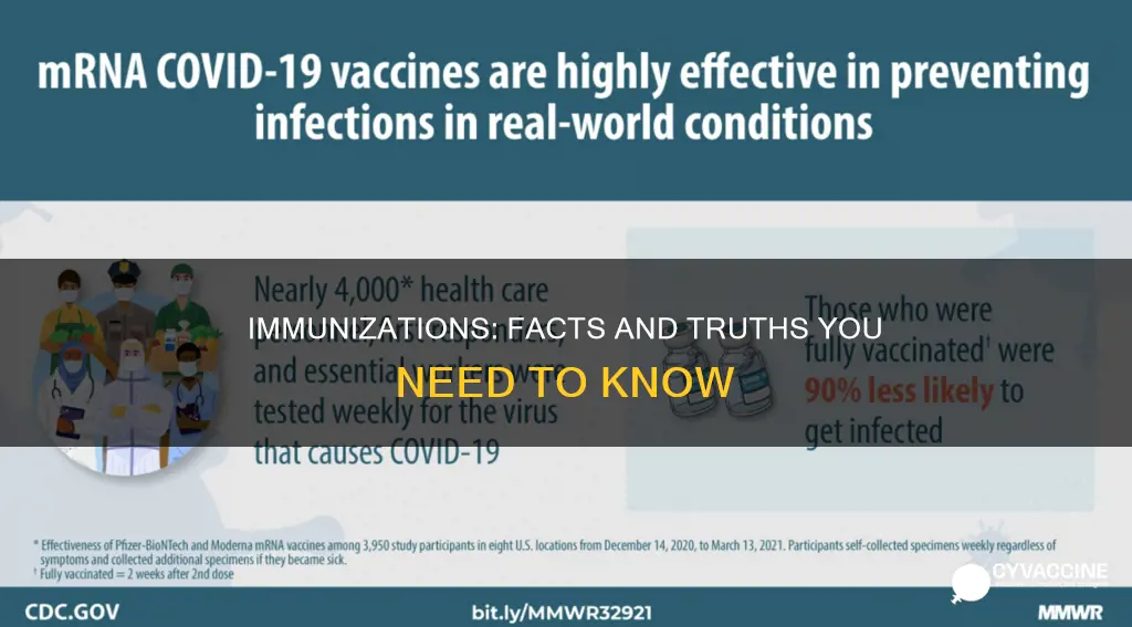 which of the following statements about immunizations is true