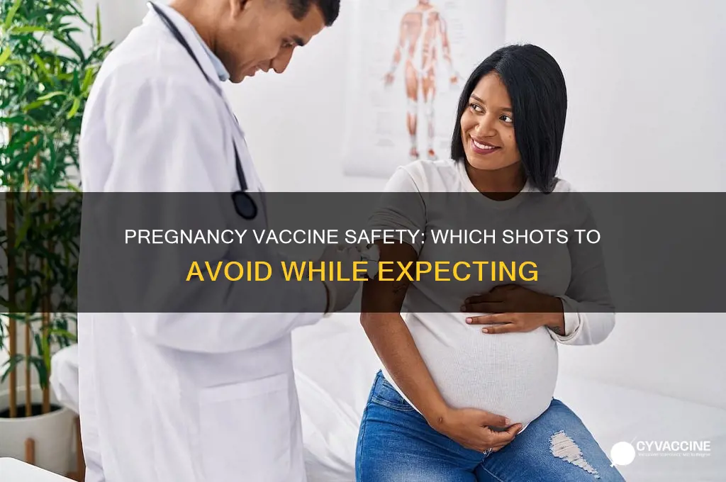 which of the following vaccines is not recommended during pregnancy
