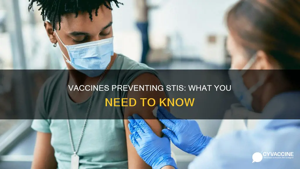 which of these stis has a vaccine to prevent it