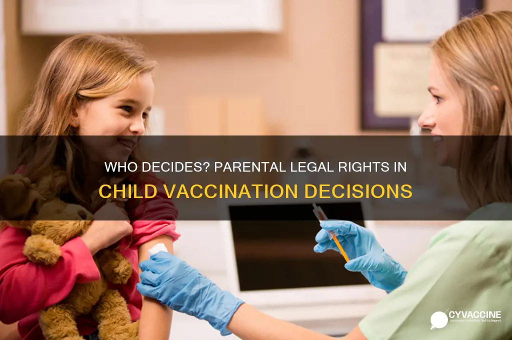 which parent has legal say in child