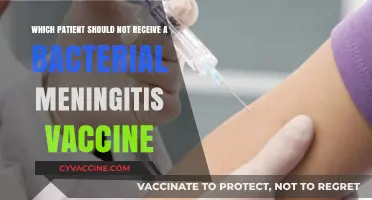 Who Should Avoid Bacterial Meningitis Vaccines: Key Patient Considerations