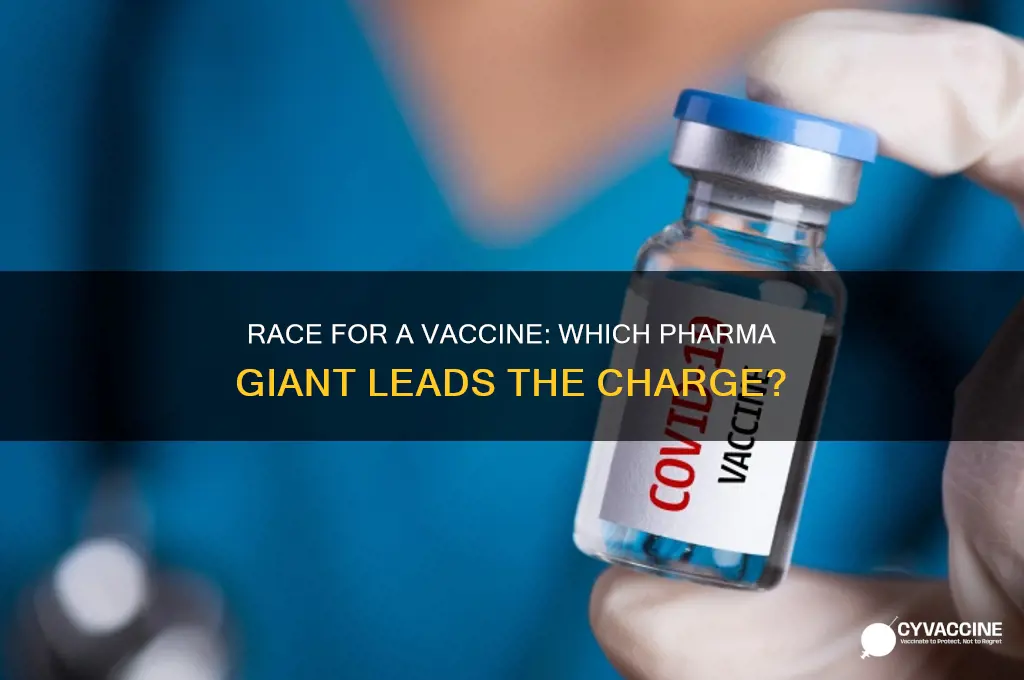 which pharmaceutical company is closest to a vaccine